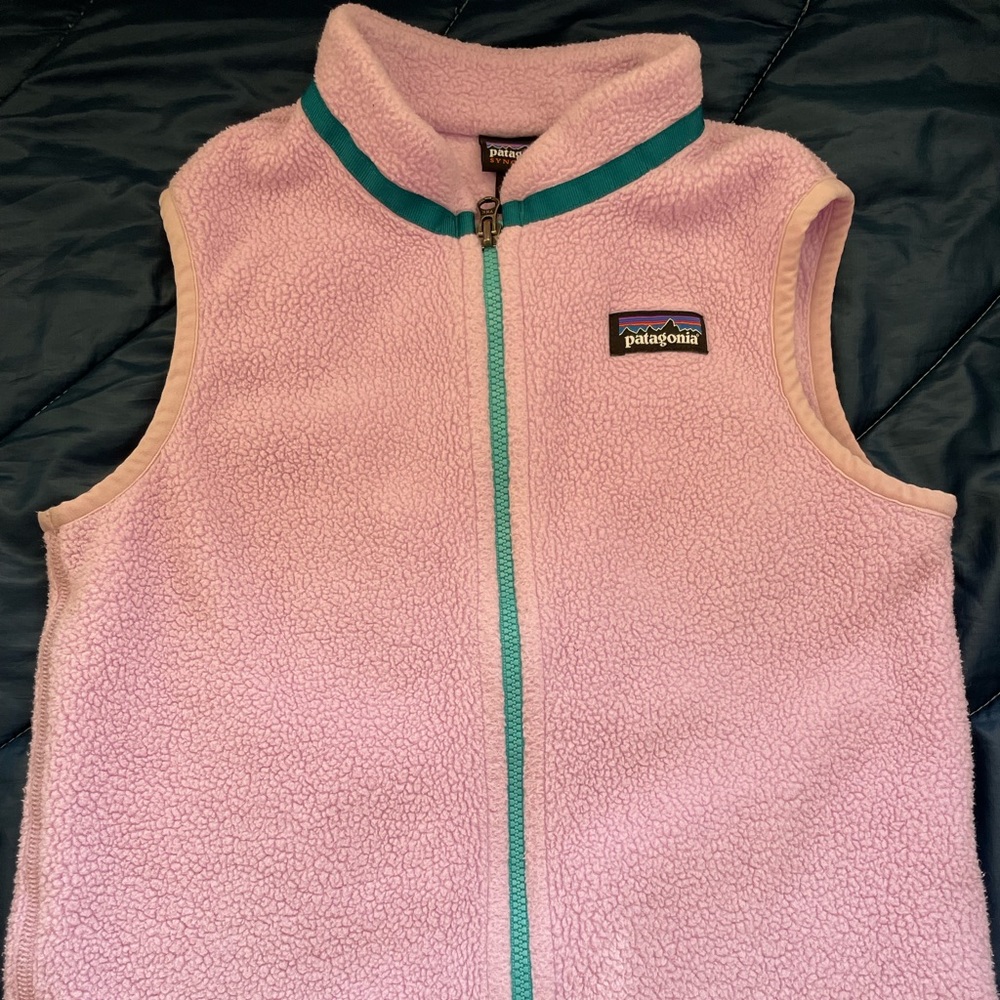 Patagonia Kids Vest Fleece Synchilla 5T